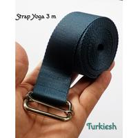 Gambar Strap Belt Tali Latihan Yoga panjang 3 m Bahan Nylon - Merah Maroon dari Anahataku undefined 2 Tokopedia