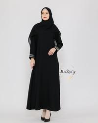 Gambar ZAHRA ABAYA/BASIC ABAYA - moca, S-M dari meedjey undefined 1 Tokopedia