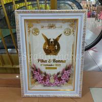 Gambar MAHAR LM LOGO SWA BHUWANA PAKSA/MAHAR LAMBANG CUSTOM UK 40x60 dari salmafajria undefined 1 Tokopedia