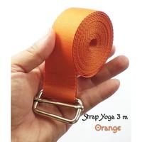 Gambar Strap Belt Tali Latihan Yoga panjang 3 m Bahan Nylon - Merah Maroon dari Anahataku undefined 5 Tokopedia