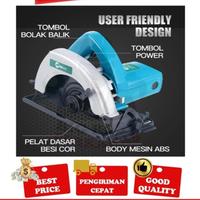 Gambar Mesin Pemotong Kayu Mailtank - Gergaji Kayu Listrik SH-51 dari Dewielectrical undefined 3 Tokopedia