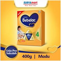 Gambar BEBELAC 4 MADU 400GRAM SUSU PERTUMBUHAN USIA 3 SAMPAI 6 TAHUN dari Suryamart Ponorogo undefined 1 Tokopedia