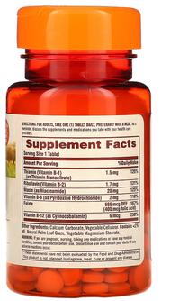 Gambar Sundown Naturals Vitamin B Complex B-Complex 100 Tablet dari Go Wellness undefined 2 Tokopedia