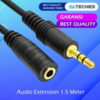 Gambar Kabel Perpanjangan Audio Male - Female (Extension) 1.5M GOLD PLATED - Good Quality dari EATECHIES Store undefined 2 Tokopedia