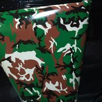 Gambar STICKER VINYL LORENG ARMY WRAPING BODY MOTOR/MOBIL 152CM X 100CM - Hijau dari PDL-Store undefined 1 Tokopedia
