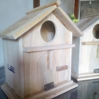 Gambar glodok/tempat burung lovebird dll bertelur dr kayu jati p20cmL13cmT23c dari salamalaka undefined 5 Tokopedia