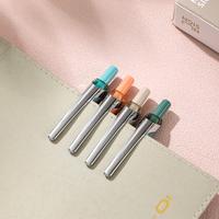 Gambar Nusign Retracable Gel Pen Pulpen Gel Pastel 0.7mm Hitam Biru ENS666 - Hitam dari Deli Stationery Indonesia undefined 4 Tokopedia