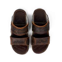 Gambar Sandal Slop Kulit Asli - Sandal Selop Pria Kulit Asli Harley B2 CK - Hitam, 38 dari Mamojo_Store undefined 3 Tokopedia