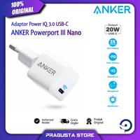 Gambar ANKER Adaptor Wall Charger PowerPort III nano PD 20W - A2633 dari Pragusta Store undefined 1 Tokopedia