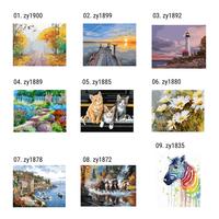 Gambar 1-30 DIY KIT Paint by number ukuran 30x40cm - 06 zy1880 dari Primeivon Craft undefined 1 Tokopedia