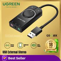 Gambar Ugreen Sound Card USB to 3.5mm Audio Aux iphone ipad PS5 Microphone - 40964 dari ORIGINALproducts JAKARTA undefined 4 Tokopedia
