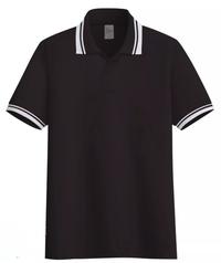 Gambar Kaos Wanita / Pria Polo Kerah Motif /Kaos Seragam - Hitam, XL dari NakanoStore_NEW undefined 4 Tokopedia