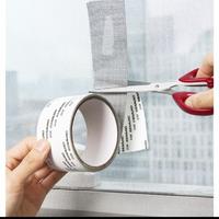 Gambar LAKBAN PENAMBAL LUBANG KAWAT NYAMUK MESH HOLE REPAIR UKURAN 5CM X 2M - Hitam dari DINO INOVASI LAMP undefined 3 Tokopedia