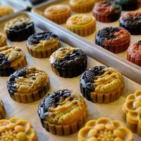 Gambar MOONCAKE SATUAN BAKENBITE (LESS SWEET) PER PCS - POLOS, PANDAN dari BakenBite undefined 1 Tokopedia