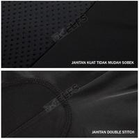 Gambar Setelan Jersey Sepeda Trek Lengan Pendek + Celana Padding Mtb Roadbike - Hitam, M dari MaulanaStoreX undefined 5 Tokopedia