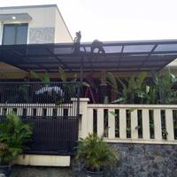 Gambar kanopi baja ringan atap solarflat transparan hub/wa:081389547177 dari PT. Nusantara baja undefined 3 Tokopedia