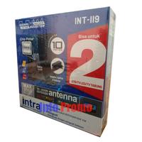 Gambar Antena Tv Indoor Outdoor Intra INT-119 Bisa 2 Tv Digital Analog Ori dari InfoPromoPRO undefined 3 Tokopedia