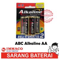 Gambar Baterai -ABC ALKALINE (AA) - ISI 6 dari Sarang Baterai undefined 1 Tokopedia