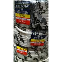 Gambar Kabel eterna nym 2x1,5 100m 2x1.5 putih tunggal kawat 100 meter dari arenamart.id undefined 3 Tokopedia