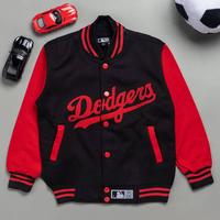 Gambar jaket anak varsity baseball dodgers orange lengan hitam - dodger htm oren, M dari JAVVA CLOTHES undefined 2 Tokopedia