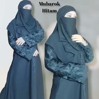 Gambar BONUS PASMINA ABAYA MUBAROK ORI FURSAN CRISTAL CREPE ALKHATIB - Navy, XXL dari Original Alkhatib Collection undefined 2 Tokopedia