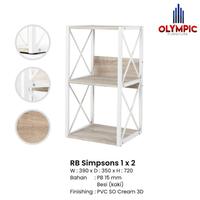 Gambar Olympic RB Simpsons Rak Susun 2 Rangka Besi Rak Buku Dapur Serbaguna dari MagicSun undefined 1 Tokopedia