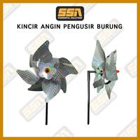Gambar Kincir Angin Pengusir Burung/Kincir Mylar Pengusir Burung Sawah/Taman dari PT Surya Shine Abadi undefined 1 Tokopedia