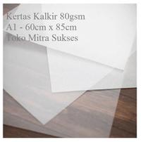 Gambar Kertas Kalkir 80gsm A1 - 60cm x 85cm HARGA PER LEMBAR dari Toko Mitra Sukses undefined 1 Tokopedia