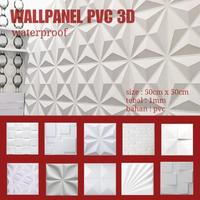 Gambar Wallpanel Wall Panel Wallpaper Dinding 3D Kualitas Terbaik Anti Air - D003(50x50cm) dari Partner Aluminium Shop undefined 4 Tokopedia