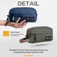 Gambar Tempat Pensil Sekolah Kerja Kotak Pensil Alat Tulis Kantor Pouch Polos - Hitam dari UNGSIRA STORE undefined 5 Tokopedia