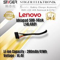 Gambar Baterai Battery Original New Laptop Lenovo Ideapad 500-14isk L14L4A01 dari Stiger Elektronik Shop undefined 3 Tokopedia
