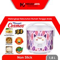 Gambar COSMOS RICE COOKER / MAGIC COM CRJ 323S / CRJ-323S (1,8 L) - Ungu dari MEGAH JAYA ELEKTRONIK undefined 1 Tokopedia