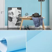 Gambar Wallpaper Sticker Polos Berkualitas Self Adhesive Wallpaper - Pink Soft dari AlmiraID Makassar undefined 3 Tokopedia