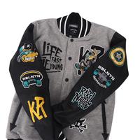 Gambar Jaket Varsity Baseball Wolf Skate Original Varsity Jacket Pria Custom - XL dari Outfit Keren Loe undefined 4 Tokopedia