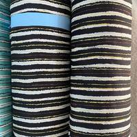 Gambar kain katun rayon polos viscose premium motif salur tosca dan hitam - Hitam dari ajomanihtextile undefined 2 Tokopedia