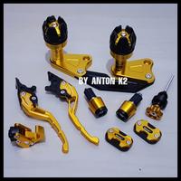 Gambar VARIASI NMAX OLD/AKSESORIS YAMAHA MOTOR N MAX NEW 2020 SEPAKET 7 ITEM - Gold dari ANTON K2 AKSESORIS MOTOR undefined 2 Tokopedia