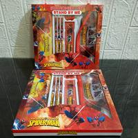 Gambar Stationery Set Alat Tulis Anak Sekolah Karakter Spiderman Stasionery - Karakter Murah dari A.R.A.F.A undefined 1 Tokopedia