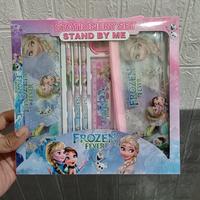 Gambar Paket Alat Tulis Karakter Frozen Lengkap / Stasionery Set Belajar Anak - Cewk Kmsn Plstk dari A.R.A.F.A undefined 2 Tokopedia