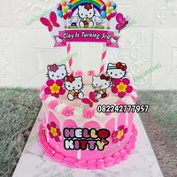 Gambar kue tart motif anak cewek/kue tart karakter/kue ulang tahun murah - 18 dari Aileen Bakery undefined 1 Tokopedia