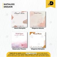 Gambar Label Kertas Tempat Cincin / Ring Custom - A, 4x4 dari Dadicepet undefined 4 Tokopedia