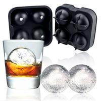 Gambar Four Ball Ice Maker / Pencetak Es Batu Bulat 4 Slot dari Waterground Coffee & Roastery undefined 1 Tokopedia