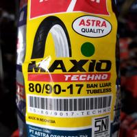 Gambar Ban TUBELESS Aspira Maxio Techno 80/90-17 TUBELESS + cainlube150gr dari LeonnPart undefined 1 Tokopedia