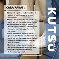 Gambar Shoes cleaner sabun pembersih sepatu TEKNOLOGI JEPANG 100ml. - 100 ML dari KUTSUCARE undefined 3 Tokopedia