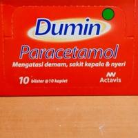 Gambar dumin paracetamol 1 box isi 100 tablet dari wrxshop undefined 1 Tokopedia