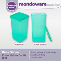 Gambar Kotak Makan Cantik - Food Container - 2XL - Bella Series (Mondoware) - Biru, 1 dari Mondoware Plastics undefined 4 Tokopedia
