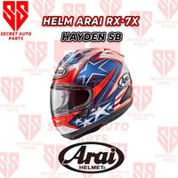 Gambar Helm Arai RX7X Full Face Hayden SB Arai RX7X dari Secret Autoshop undefined 1 Tokopedia