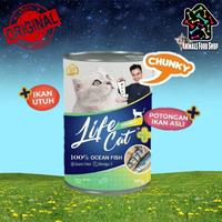 Gambar Life Cat Plus Kaleng 400gr Makanan Kucing Basah - Tuna Mackarel dari Animals Food Shop undefined 4 Tokopedia