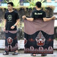 Gambar Sarung Print Bawahan Muslim Pria Motif Gunungan Coklat dan Hitam - Putih Coklat, Dewasa 120x215 dari Karya Seni Batik Pekalongan undefined 1 Tokopedia