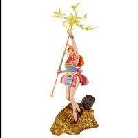Gambar action figure one piece luffy chopper zoro nami - zoro ttkn itam dari KITTY TOYS undefined 3 Tokopedia
