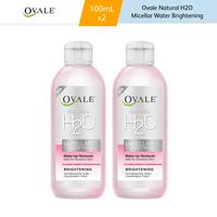 Gambar Ovale Natural H2O Micellar Water Brightening 100ml Twin Pack dari Ellips Haircare undefined 3 Tokopedia
